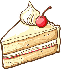 Cake Vector Symphony Navigating Sweet Confections