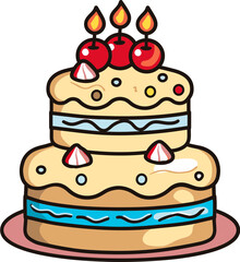 Vectorized Vistas Crafting Scenic Views of Edible Landscapes