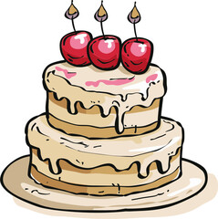 Sugary Sketchbook Filling Pages with Delectable Vector Art