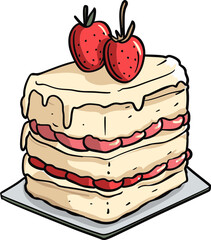 Artistic Appetites Satisfying Cravings and Inspiring Creativity with Stunning Cake Vectors