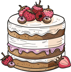 Pixelated Pastry Panorama Capturing the Beauty and Wonder of Sweet Confections in Pixels