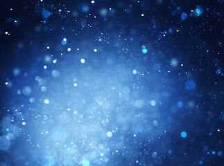 dark blue background with defocused lights. festive background