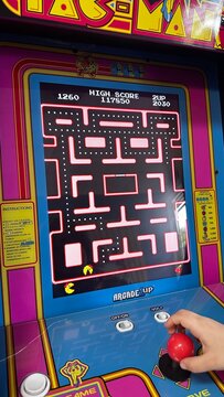 Pac-Man, originally called Puck Man in Japan, is a 1980 maze action video game developed and released by Namco for arcades