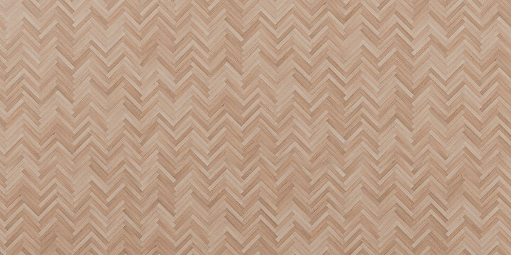 Seamless wood parquet texture herringbone light brown. 
