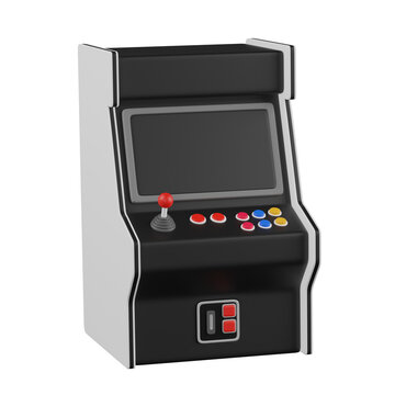 3d render  Arcade Machine illustration
