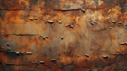 Rust Metal Texture Background. Generative AI