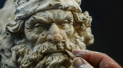 Innovative Chisel Sculpting ai generative high quality image
