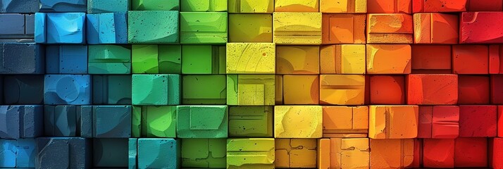 colorful bricks
