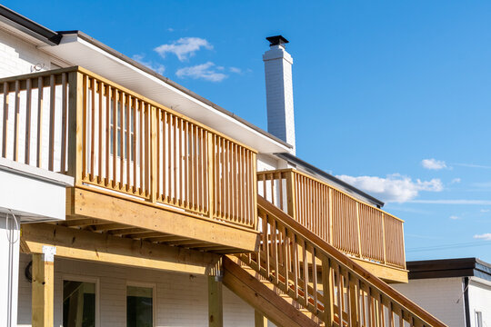new deck installed