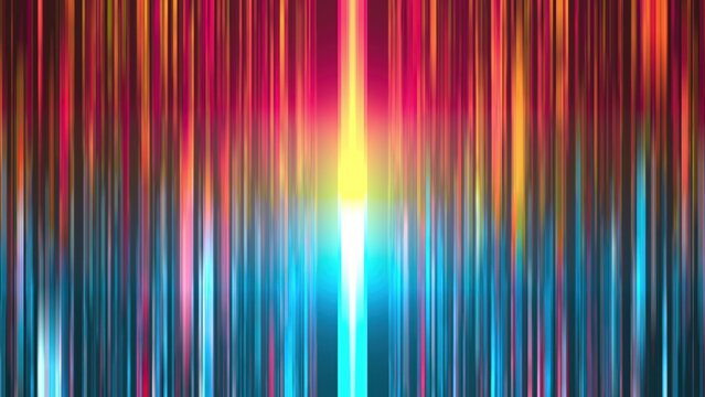 Colorful vertical lines. Computer generated 3d render