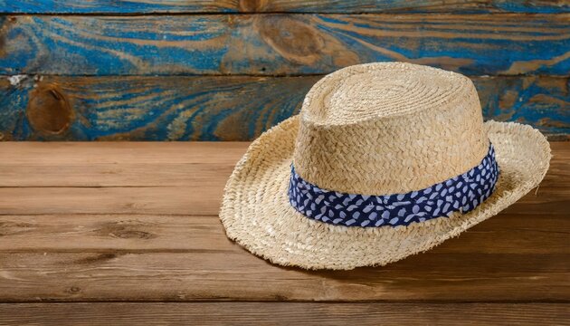 Generated image of summer hat