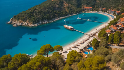 Obraz premium Magnificent Oludeniz in Turkey