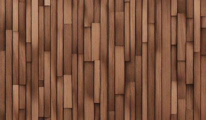 Wood texture background and texture of a wood surface, The brown tile on the wall is a pattern of the tiles that are made by the company.