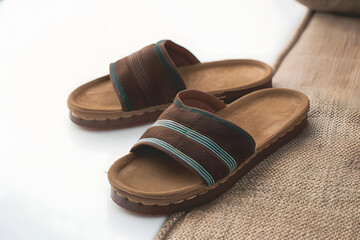 Male Slippers, restaurant, e-commerce, product branding