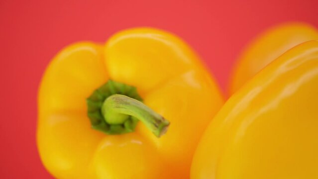 some yellow sweet peppers