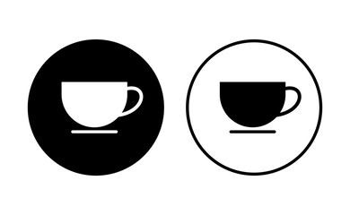 Coffee cup icon set. cup a coffee icon vector.