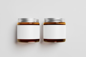Jar Bottle Mockup