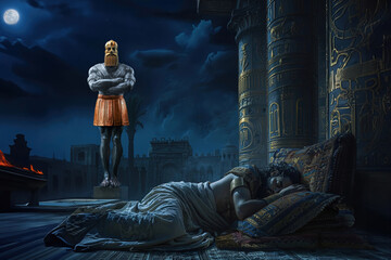 King Nebuchadnezzar's Dream of a Statue