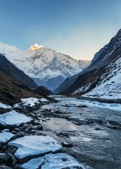Annapurna Base Camp (ABC) is a stunning trekking destination in the Himalayas of Nepal, offering panoramic views of Annapurna and Machapuchare mountains.