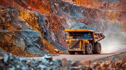 Global market analysis of copper production and prices in the mining industry. Concept Copper Production, Price Trends, Global Mining Industry, Market Analysis  Generative Ai