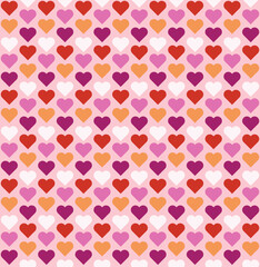 Valentines day lesbian pattern colours flag. . Print for textile, wallpaper, covers, surface. Abstract geometric seamless pattern. lgbtq symbols