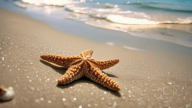 starfish on the beach