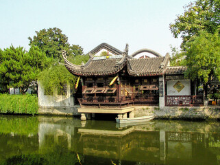 Fototapeta na wymiar Xu Garden view of the Presidential Palace in Nanjing, Jiangsu Province, China