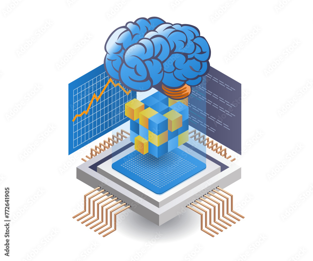 Poster Development of blockchain artificial intelligence technology