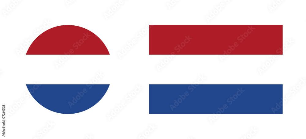 Poster flag of the netherlands