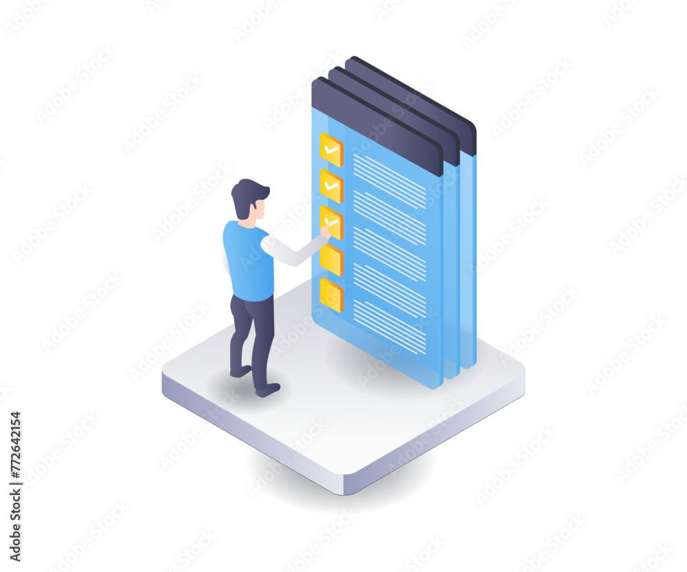 Poster checking with technology apps