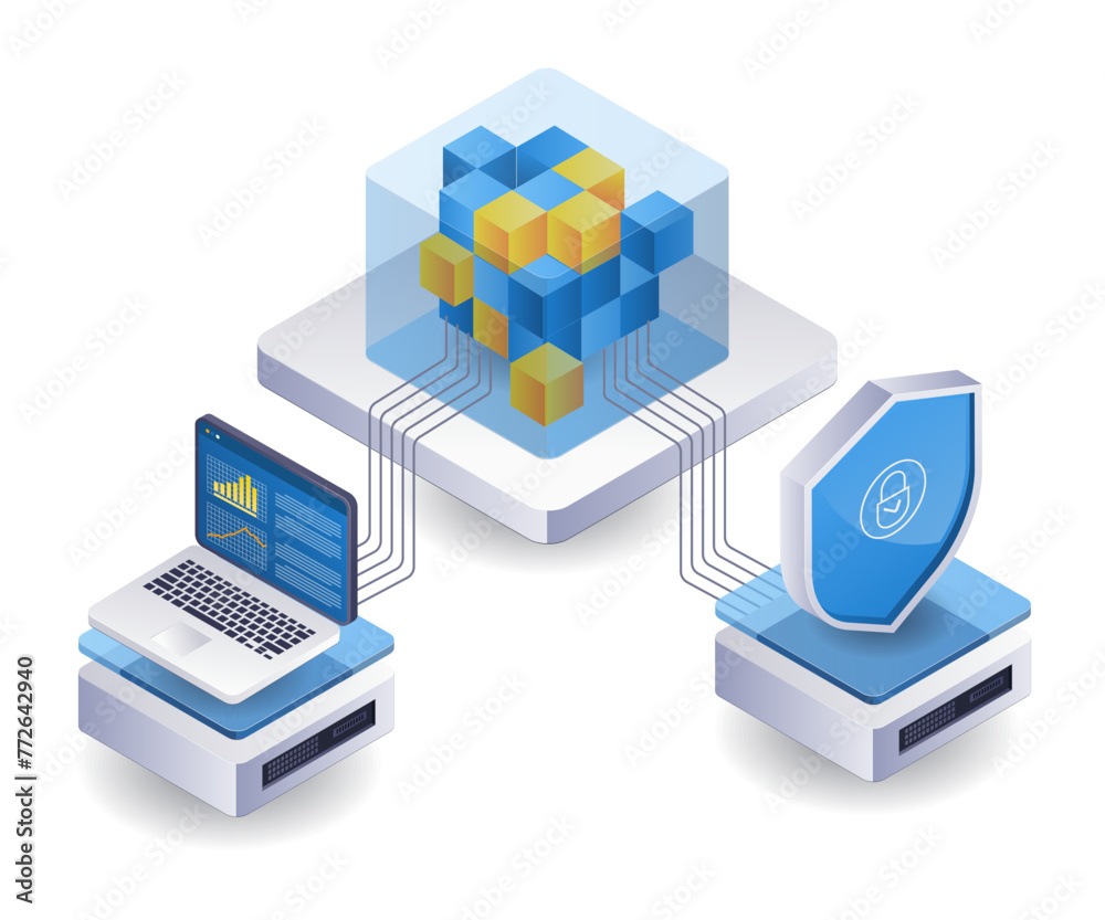 Poster Blockchain technology analysis network