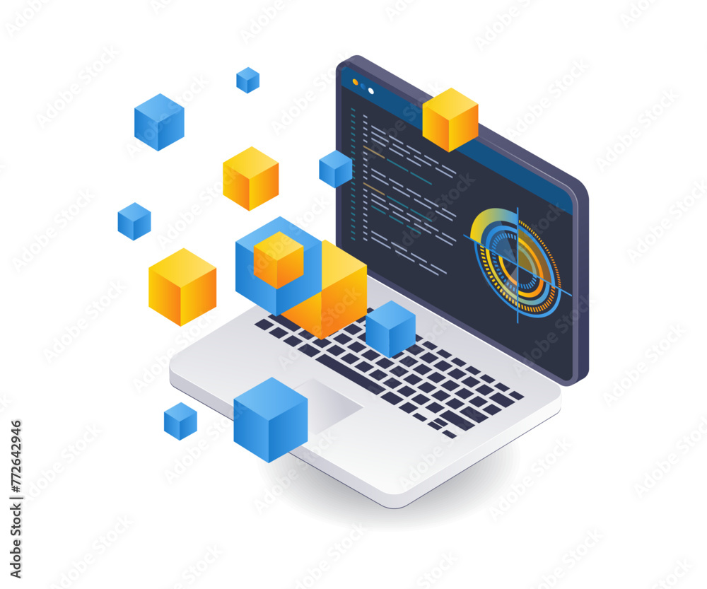 Aufkleber blockchain computer management control technology