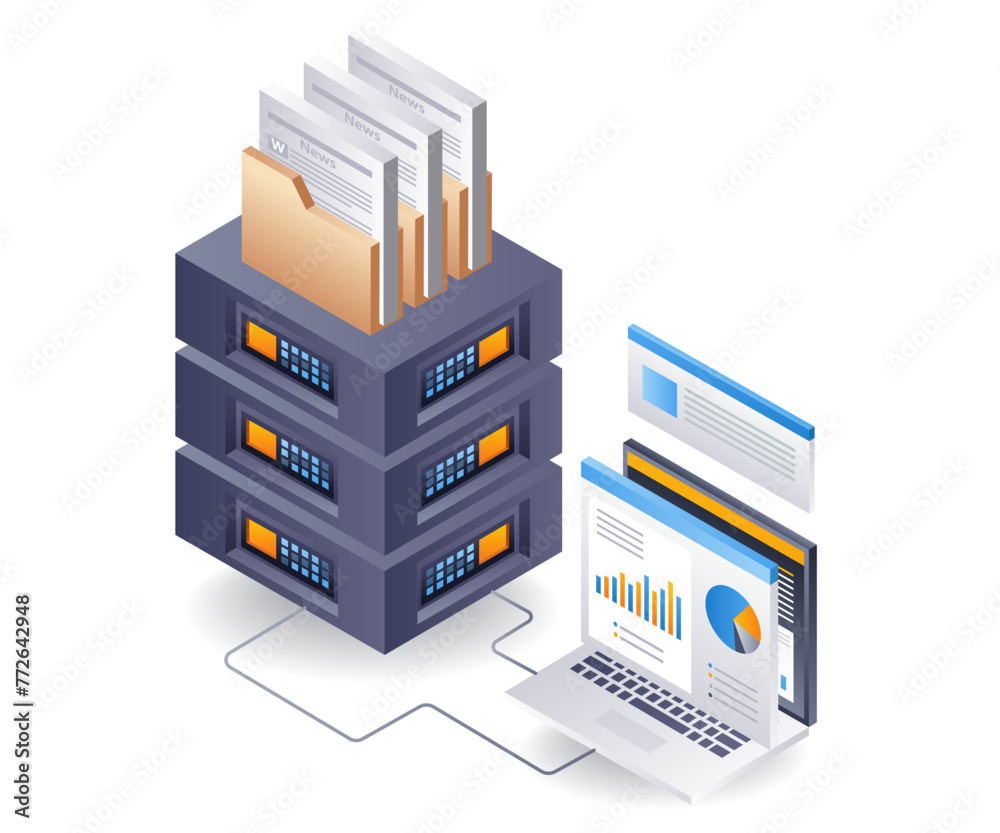 Sticker analysis of development business data