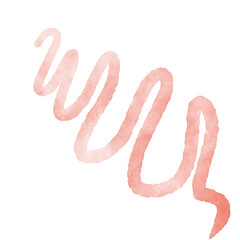 Abstract Doodle Squiggle Lines Decor