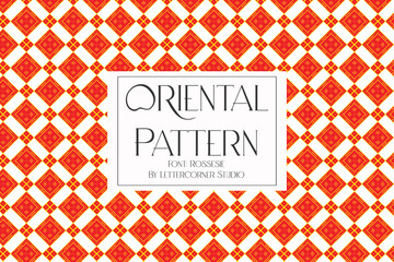 vector Oriental indonesian traditional pattern collection	
