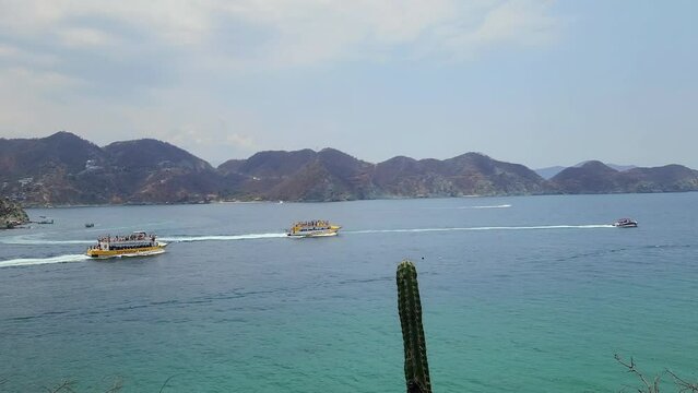 Amazing view in taganga, Colombia 
