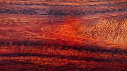 Naklejka premium Luxurious glossy Mahogany wood texture. Elegant interior decor concept