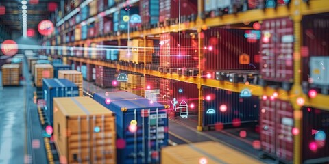 This keyword highlights the challenges and opportunities associated with multi-channel fulfillment in retail warehouses, including inventory visibility, order routing, and delivery coordination