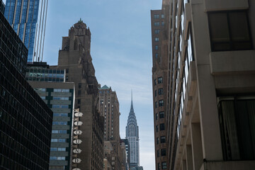 Amidst the concrete verticality of New York, the Building stands out as a distinguished figure, overseeing the city's ceaseless energy.