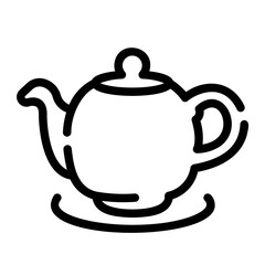 teapot Line Icon