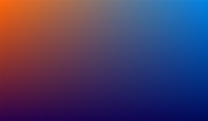modern simple orange and dark blue color gradient background