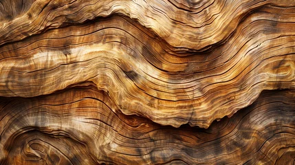 Wandaufkleber Natural texture of wood special © MochRibut