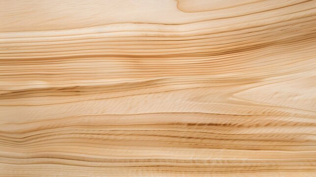 Serene natural finished ash wood with a captivating background texture ai image
