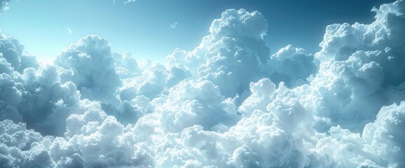 Fototapeta na wymiar Clouds Background, Background Banner HD