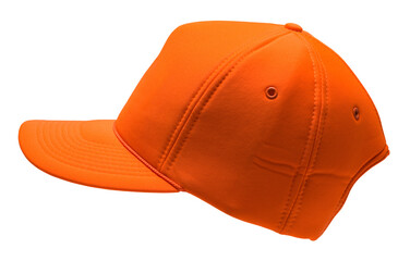 Orange Hat Side View - 772704992