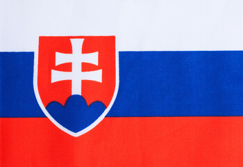 Slovakia Flag Flat