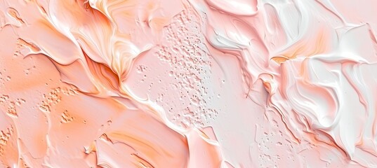 Beautiful pastel peach colors background, Modern Art