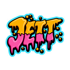 graffiti lettering typography art illustration