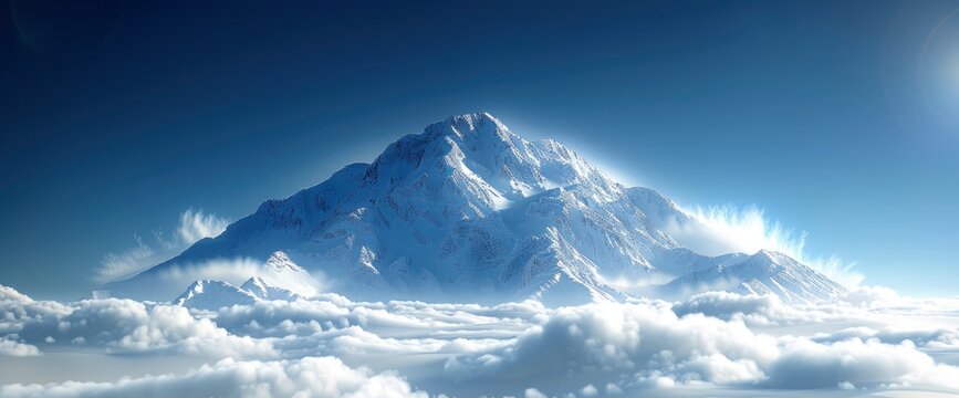 Ski Slope Background Mount Eiger Mountai, Background Banner HD