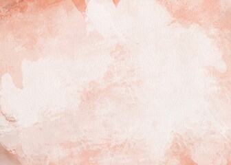 Hand draw watercolor light pink abstract background